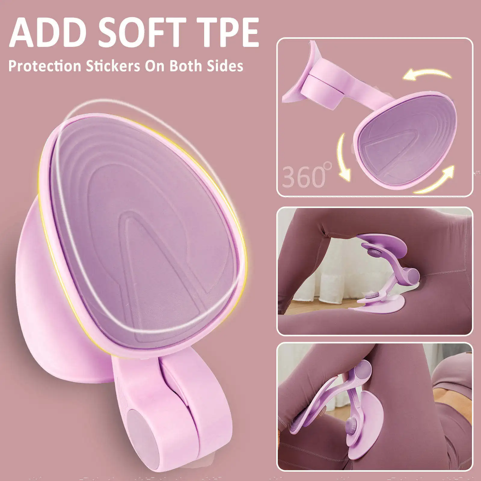 CHOOYOU Customized Hip & Pelvic Trainer Kegel Exercises Device Exercise Arms Buttocks Machine