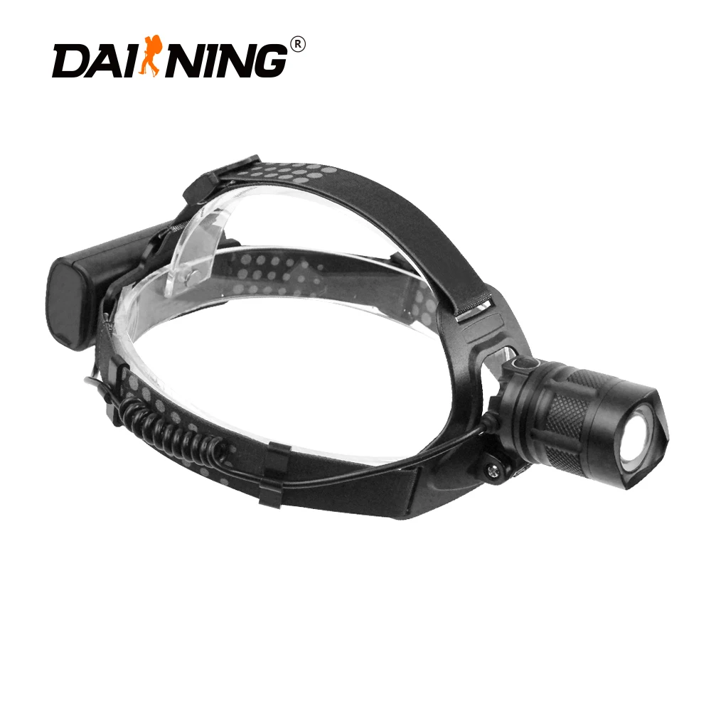 Hot Sell  Safety Light Best Head Lamp, Running Camping Waterproof Headlamps 7 Modes 45-Degree  Head LED Headlamp Flashlight