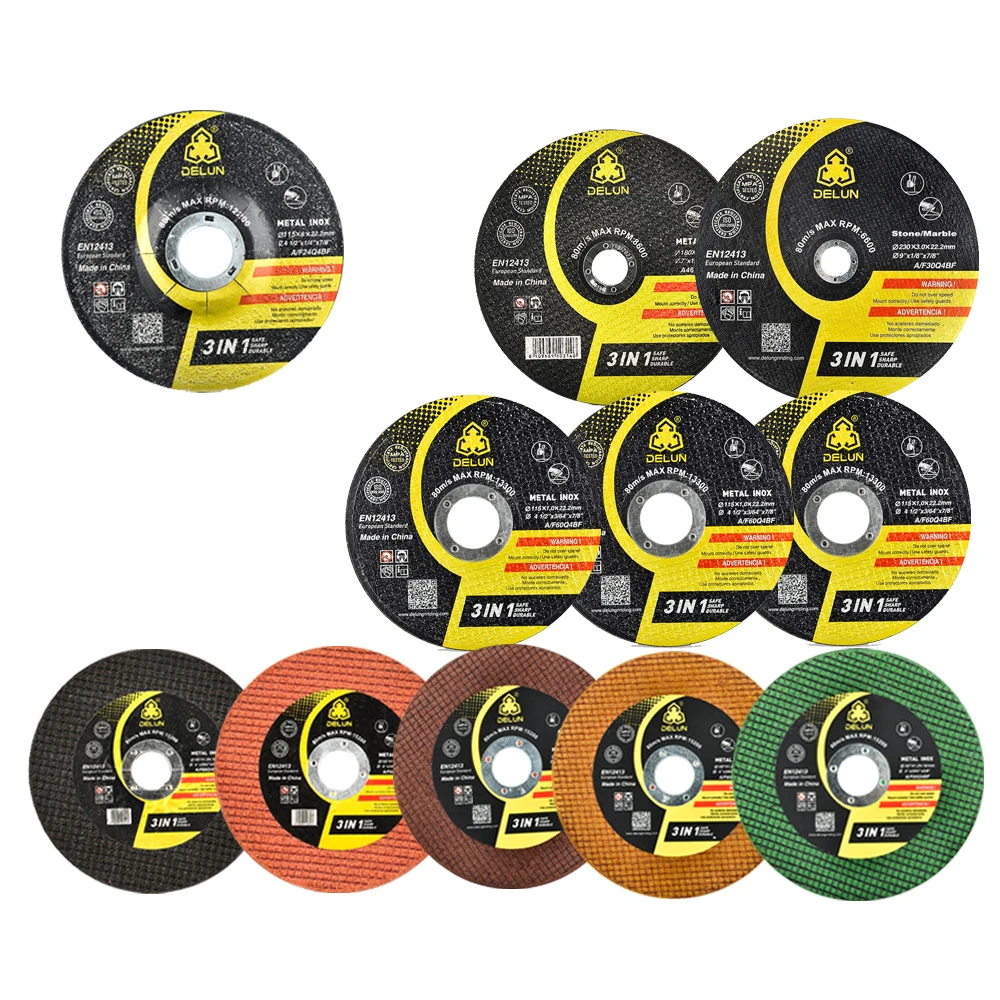 DELUN производство Китай 7-дюймовые аппаратные инструменты режущий диск оптовая продажа для угловой шлифовальной машины на длительный срок службы