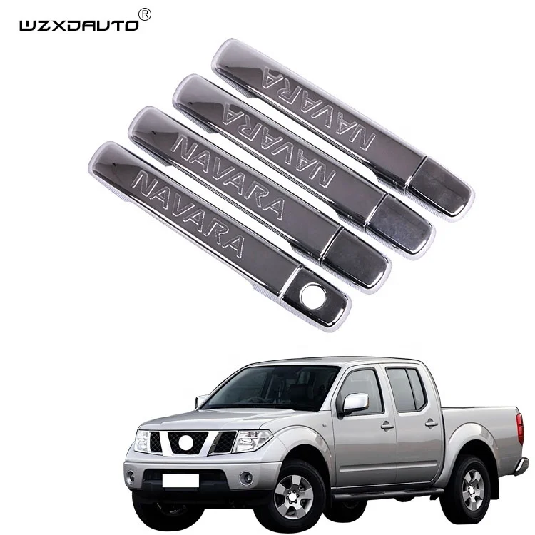 Car Door Handle Cover 8pcs ABS Chrome For Navara D40 2007 Other Exterior Accessories
