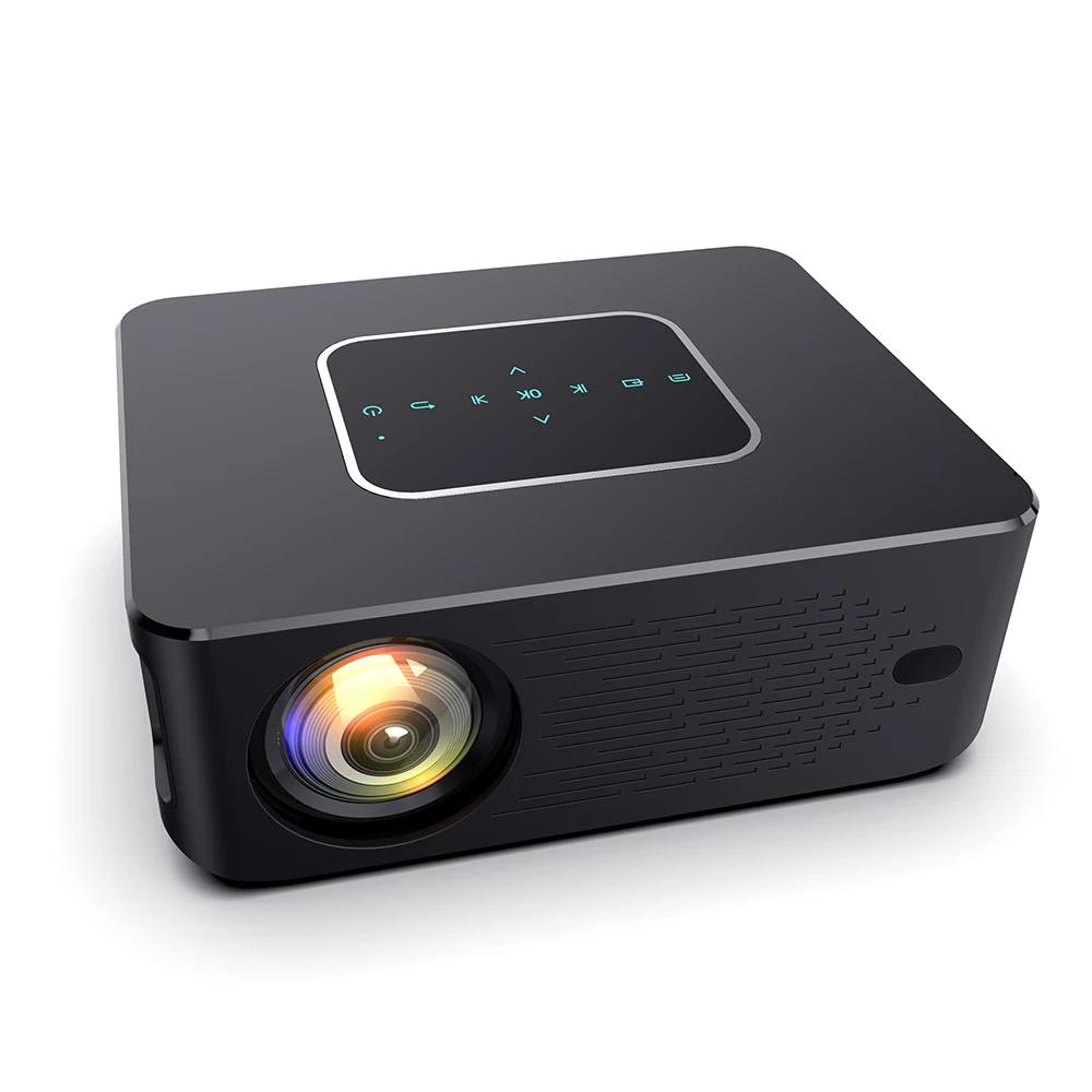 Portable Android 9.0 Projector 4K 2.4G+5G WiFi 2+16G RAM ROM Native 1080P 400 ANSI Lumens  Full HD LED LCD Home Theater Beamer