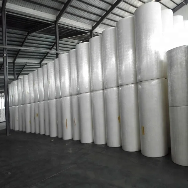 Wholesale from china jumbo mother roll raw material napkins tissue paper