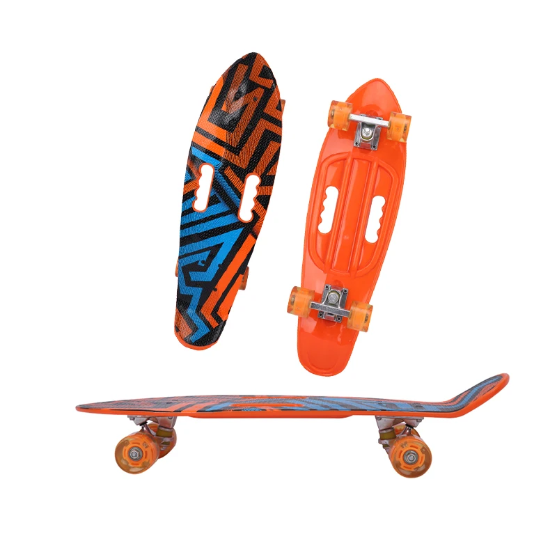 Complete Deck Retro Cruiser Plastic Mini Skateboards for Children