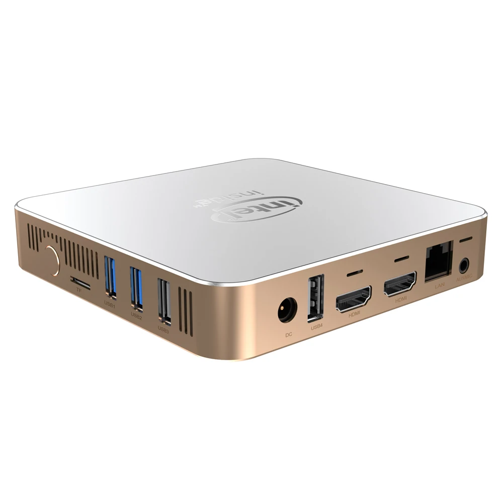  2020 новейший мини-ПК Elebao GK7 Gemini Lake J5040 (до 3 2 ГГц) * USB 0 1 RJ45 двухдиапазонный Wi-Fi (2 4 ГБ/5 ГБ) 2*4K