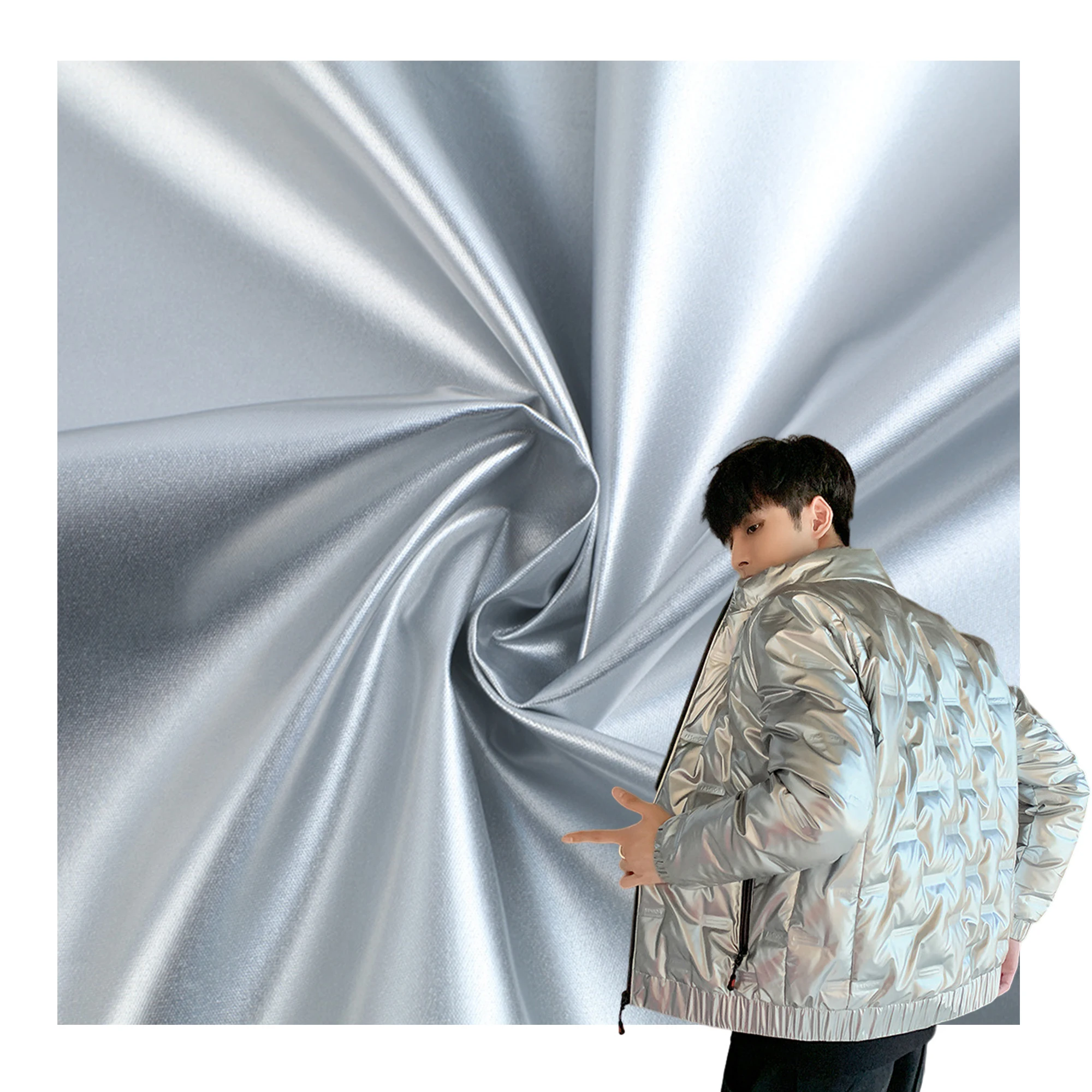 luxury fabrics for clothing parachute fabric for jacket 100 % nylon waterproof fabric