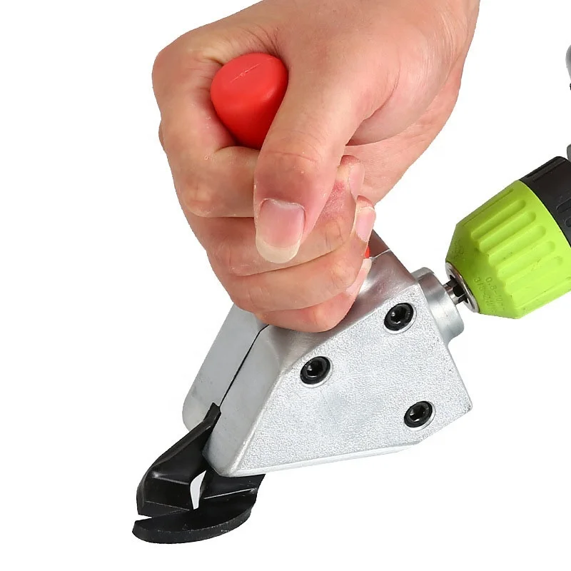 NEW style Metal Cutting Tool Electric Drill Attachment metal scissors head