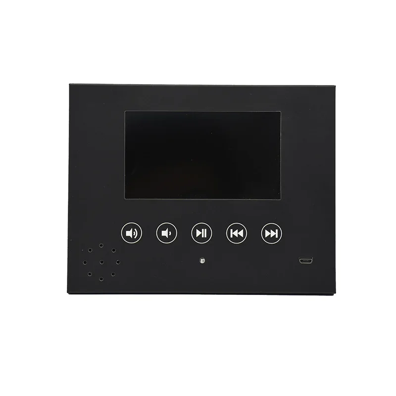 High quality 4.3 inch tft video module gift box lcd screen video brochure module player