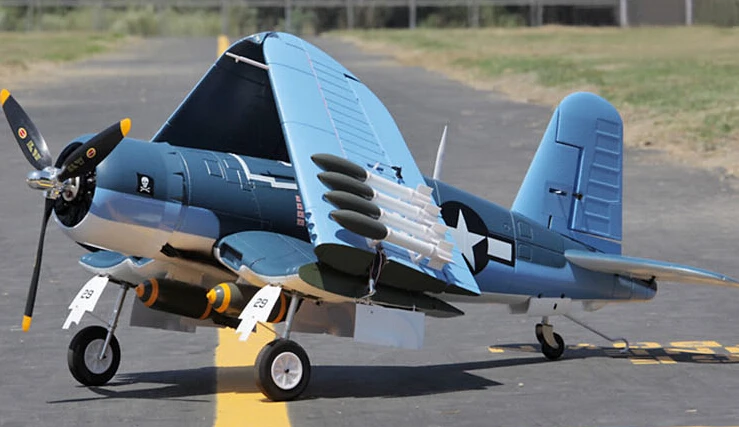 F4U EPO Propeller Scale Model 3d Rc Airplane