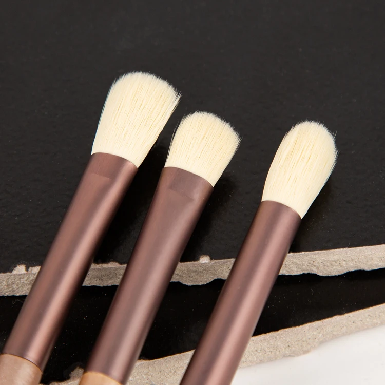 Professional Makeup Tools 12Pcs Face Concealer Eyeshadow Foundation Powder Makeup Brush Kit