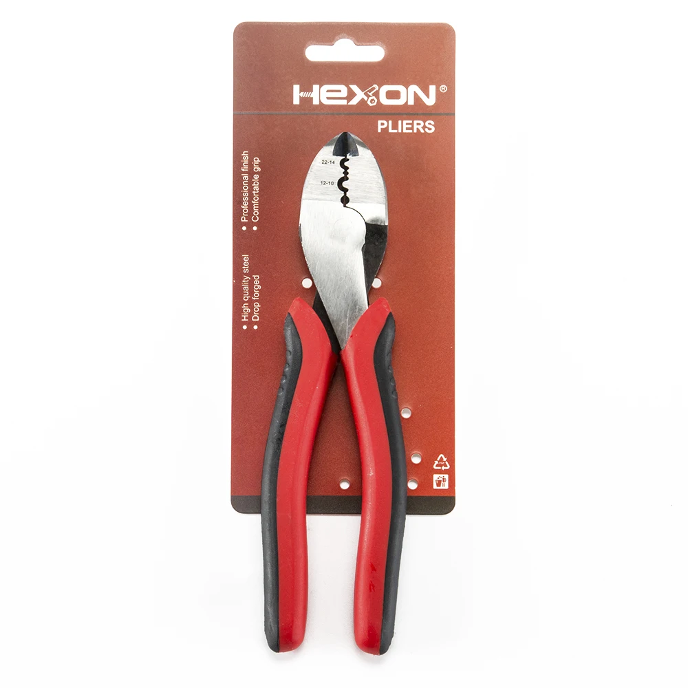 High Carbon Steel Awg 22 - 10 Crimping Plier Wire Crimper
