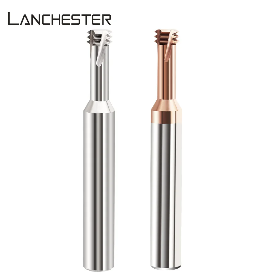 Three-thread milling cutter CNC machining center milling cutter three-tooth tungsten steel alloy M4*0.7 Tapping knife