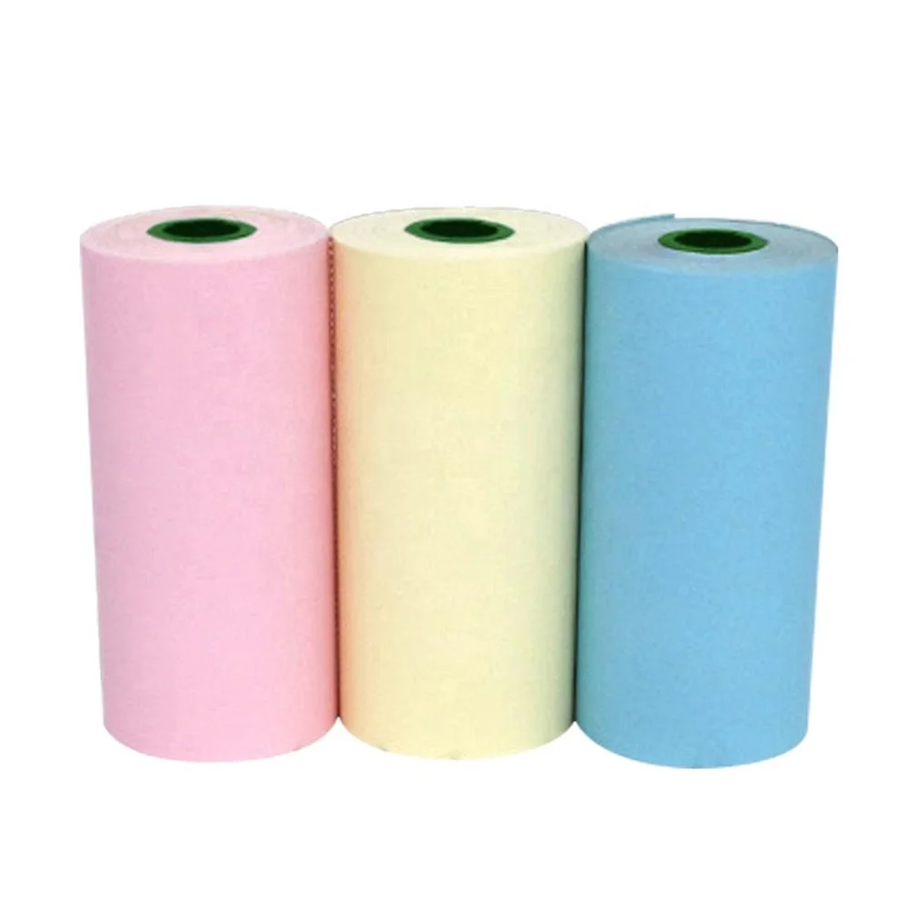 P50 Sticker Label 107x30mm 77x30mm 57x30mm Sticky Thermal Paper Roll for Mini Printer Phomemo Nimbot PeriPage Paperang