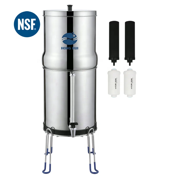 HONG HUI LT-2.25A NSF сертификат гравитационной системы фильтрации воды для удаления фторида хлора бактерий