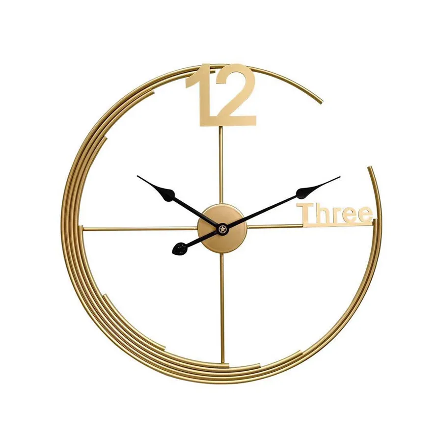 Nordic Luxury Unique Design Metal Buy Wall Decoration Clock Home Decor