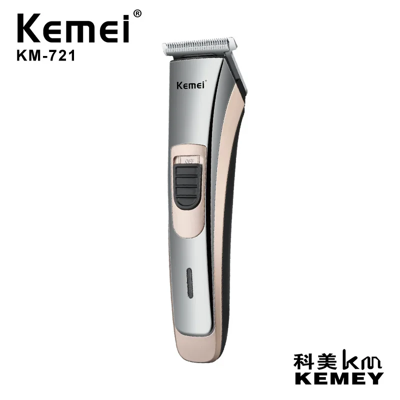 
Kemei electric hair clipper KM-721 carbon steel blade professional noise reduction professional hair clipper 