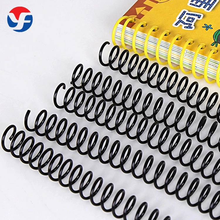 Pvc Pack Wire Book Plastic Coil Binding Spiral Ring