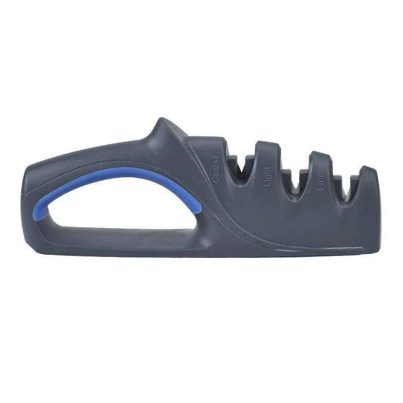 3 Stages Quality Portable Handheld Mini Kitchen Knife And Scissors Sharpener