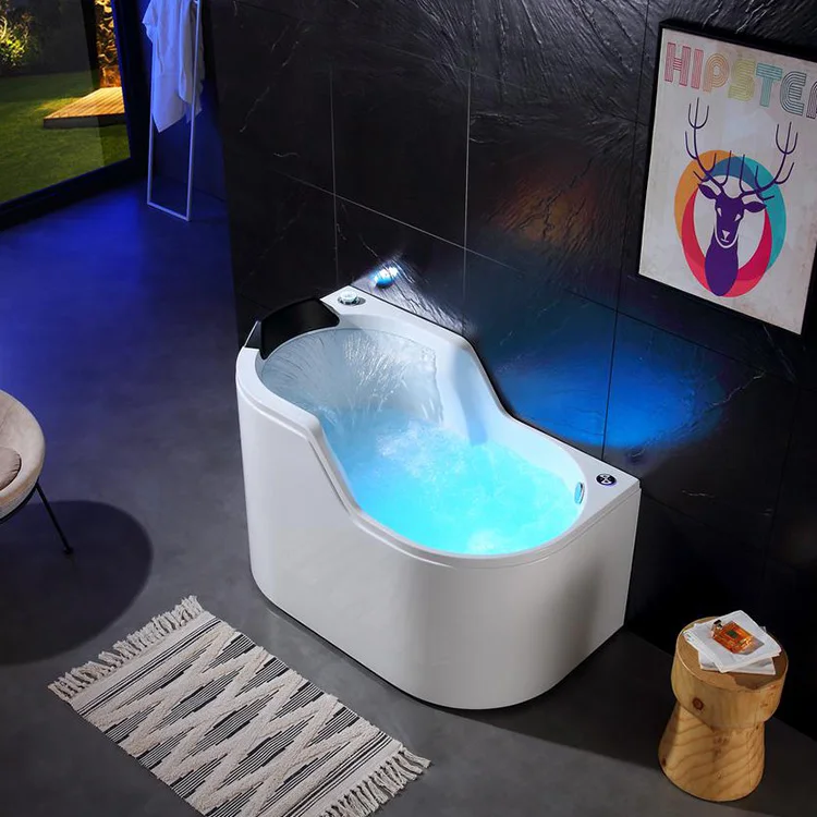 Arttila MINI 1 People Indoor Jakuzi Function Hidromasaje LED Luxury small Shower Bathtub China Manufacture Low Price