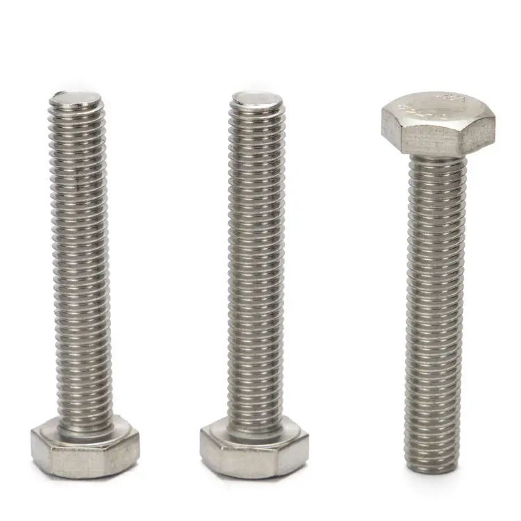 Factory Wholesale High Quality 304 Stainless Steel Inner M10 X 20Mm Hex Bolt M12 X 180Mm Hex Bolt