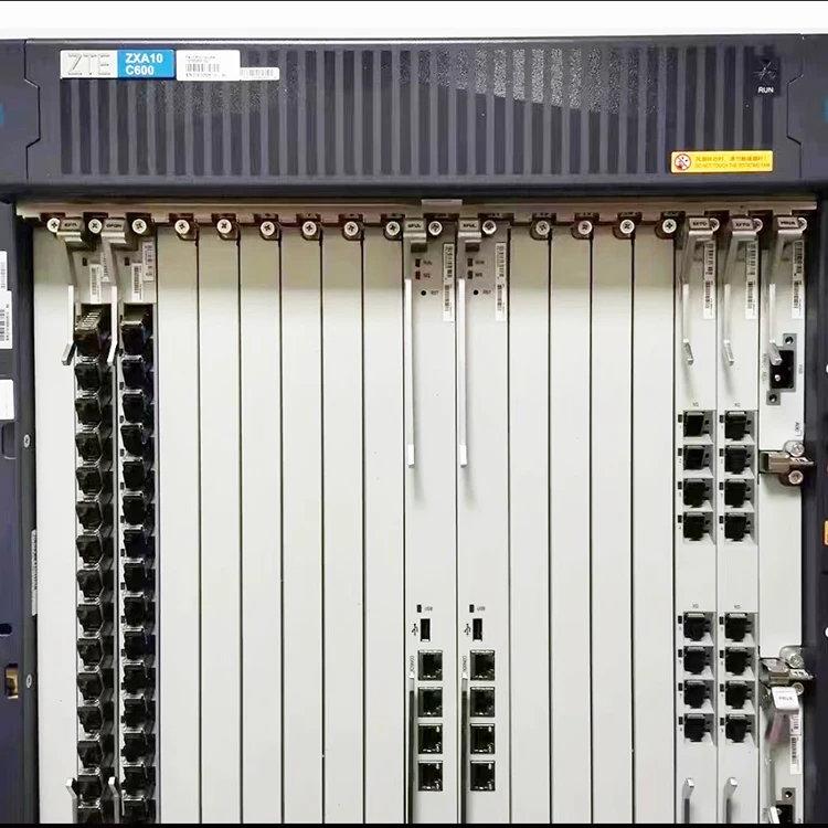 10G Optical GPON EPON OLT ZXA10 C600 With 16 Ports XG-PON Service Card Optic Fiber Terminal