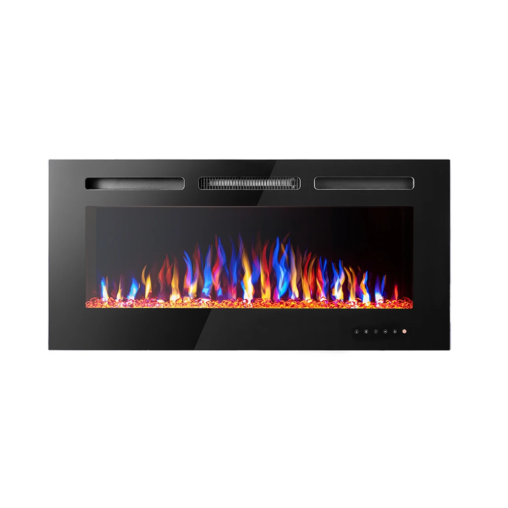 Custom Adjustable Flame Indoor Use 2000W Electric Fireplace Heater