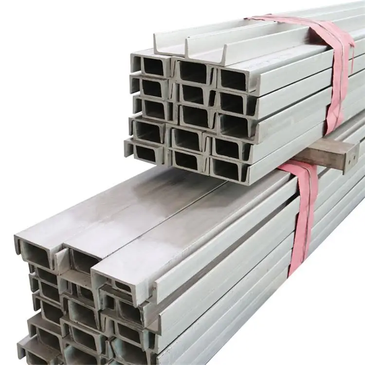 JIS AISI ASTM GB DIN EN Standard and 304 Series Grade stainless steel c I channel u shaped bar