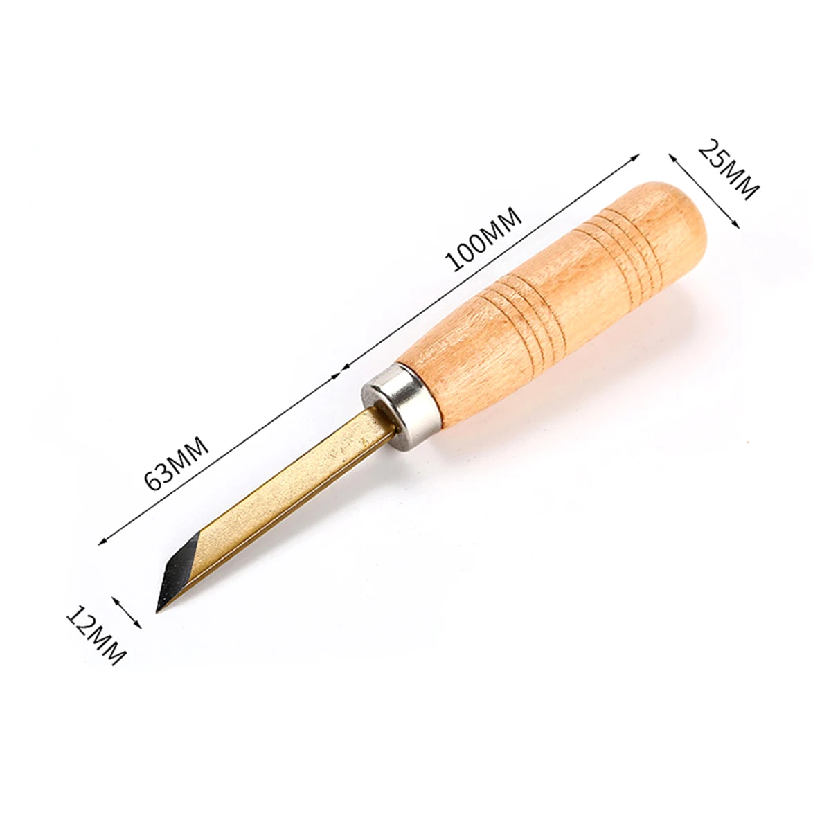 5PCS High Quality SKS5 Steel DIY Woodworking Wood Carving Chisel Set