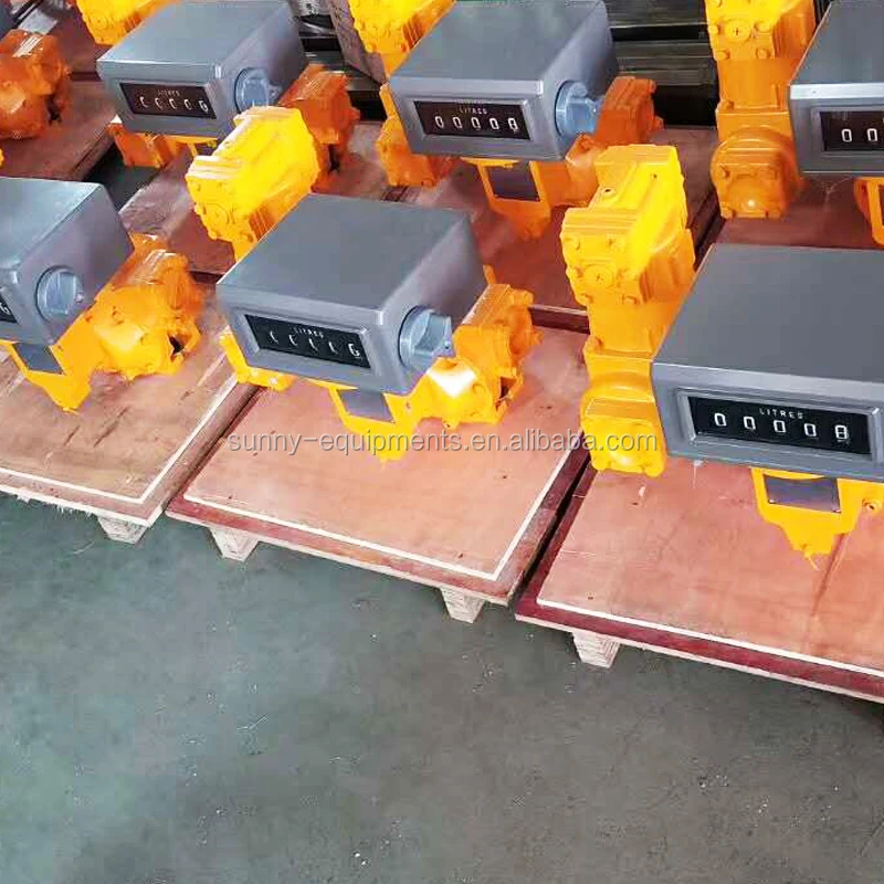 Заводская цена механический расходомер топлива с положительным