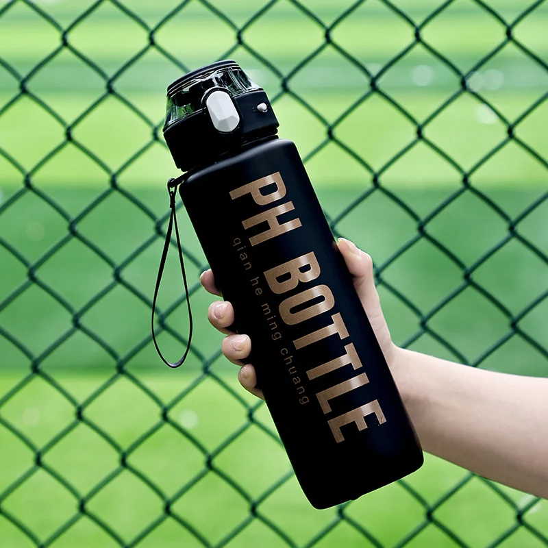 New Arrival Travel Bottle Sports Clear Leak Proof Portable 750ml 1000ml Plastic BPA Free Water Bottle for Girls