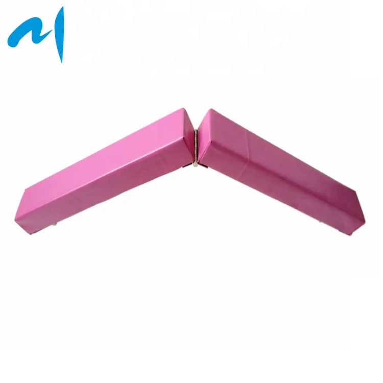 Hot Sell Home Gymnastics equipment 7FT PU Leather or Faux Cover Balance Beam Gymnastics