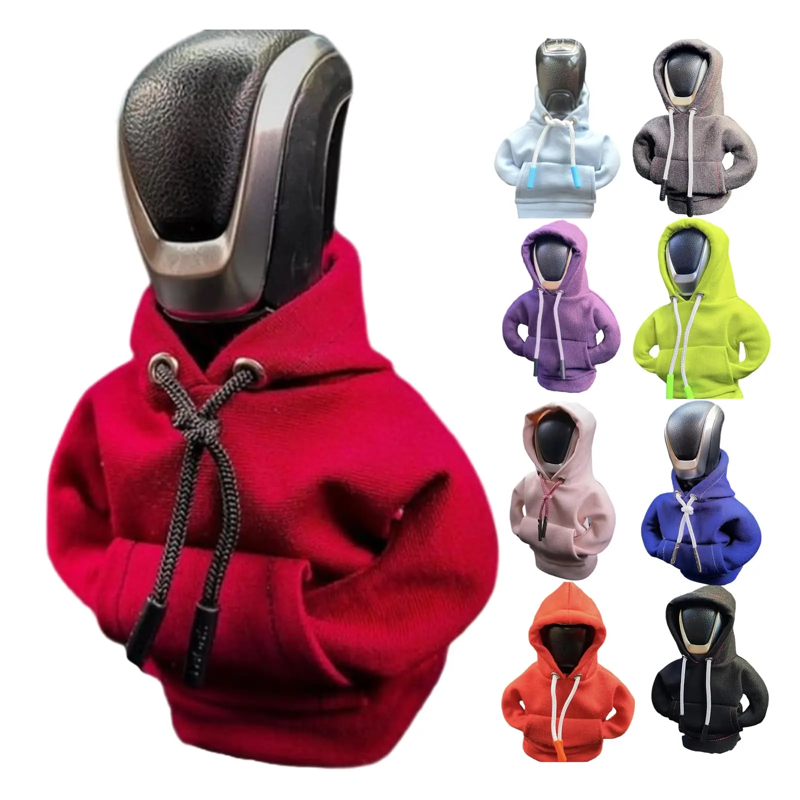 High Quantity 2024 Heat Insulation Fashion car gear shift knob hoodie custom Most Cars Trucks SUVs Custom colors