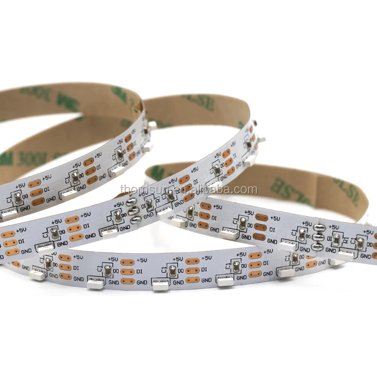 5v addressable colorful led light ws2811 5V side view led bar strip