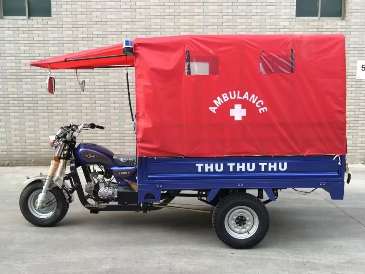 Первая помощь скорая мотоцикл 200CC трехколесный по более низкой цене
