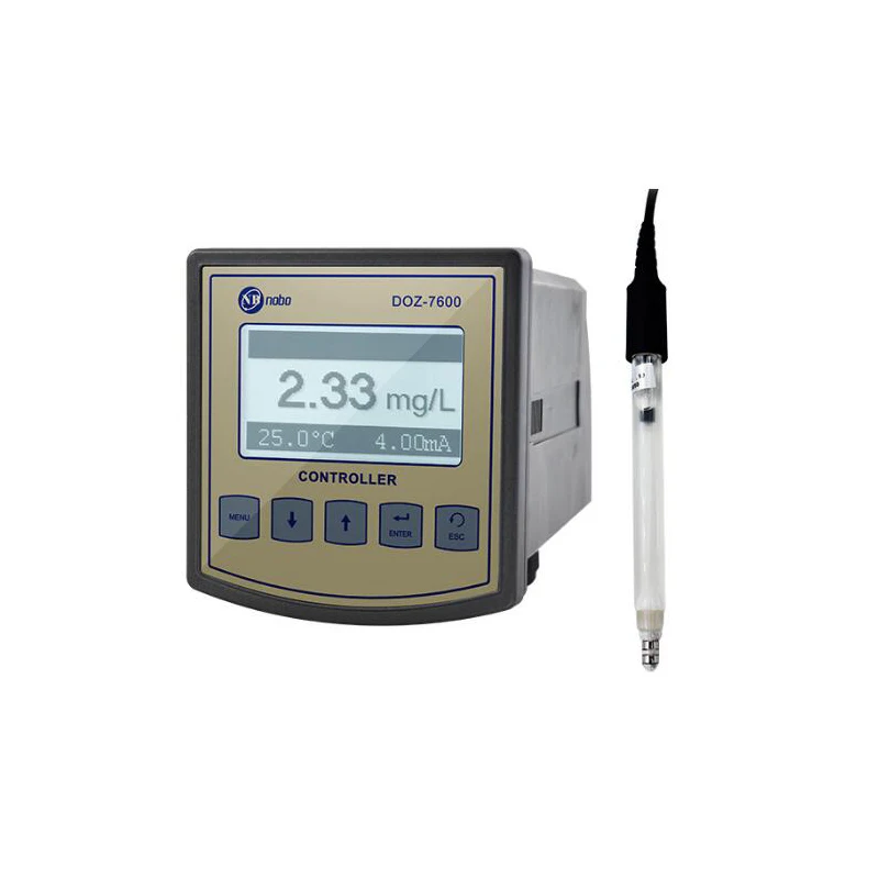 NOBO  Residual Chlorine Dissolved Ozone Analyzer for Potable Drinking Water Quality Measurement and potable water ozone meter.