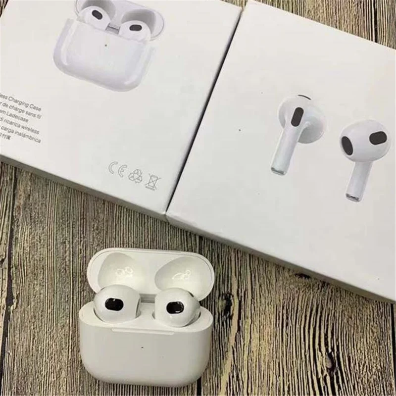 2021 Original Airpodes Pro 3 Headphones Wireless Earphones 3nd Generation ANC airs pods pro