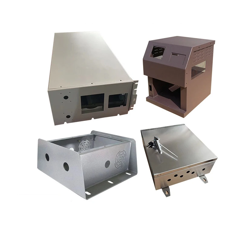 Factory custom Stainless steel coffee machine shell energy storage chassis laser cutting bending sheet metal processing