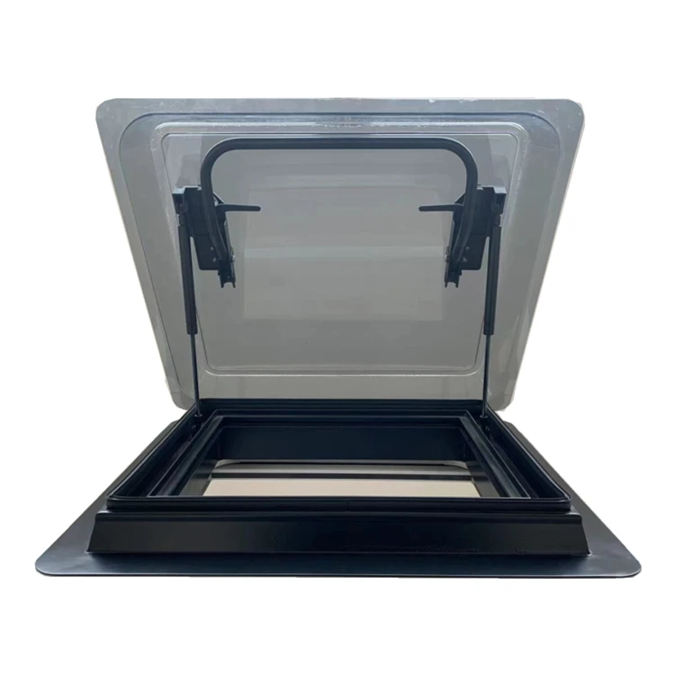 Tongfa custom size double paned acrylic caravan skylight roof window rv