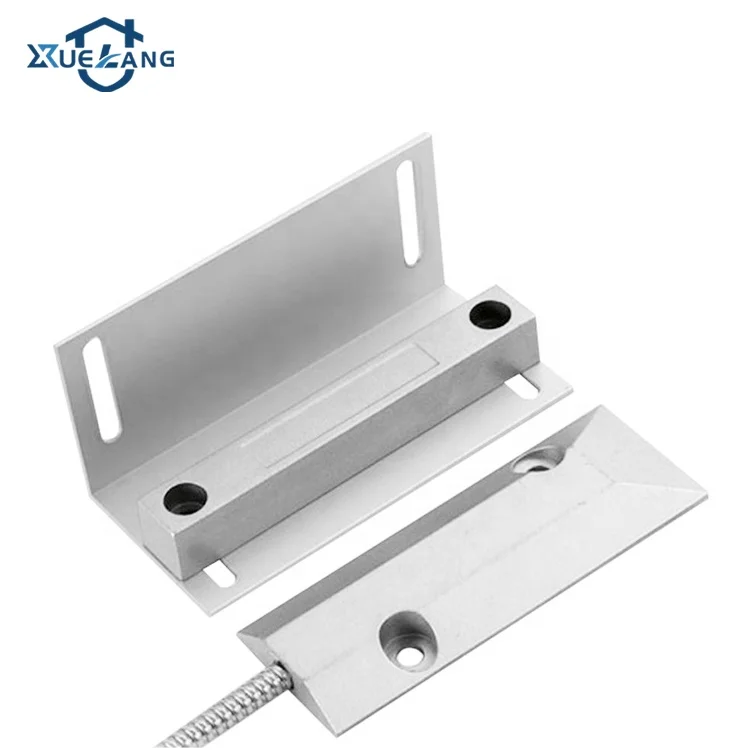 Aluminum Casing Heavy Duty Sliding Door Magnetic Contacts Magnetic Reed Switch