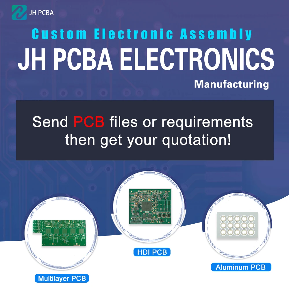 Jinhua Electronic Pcb Layout Services Custom Pcb Manufacturing Transparent Flex Pcb Battery Oem