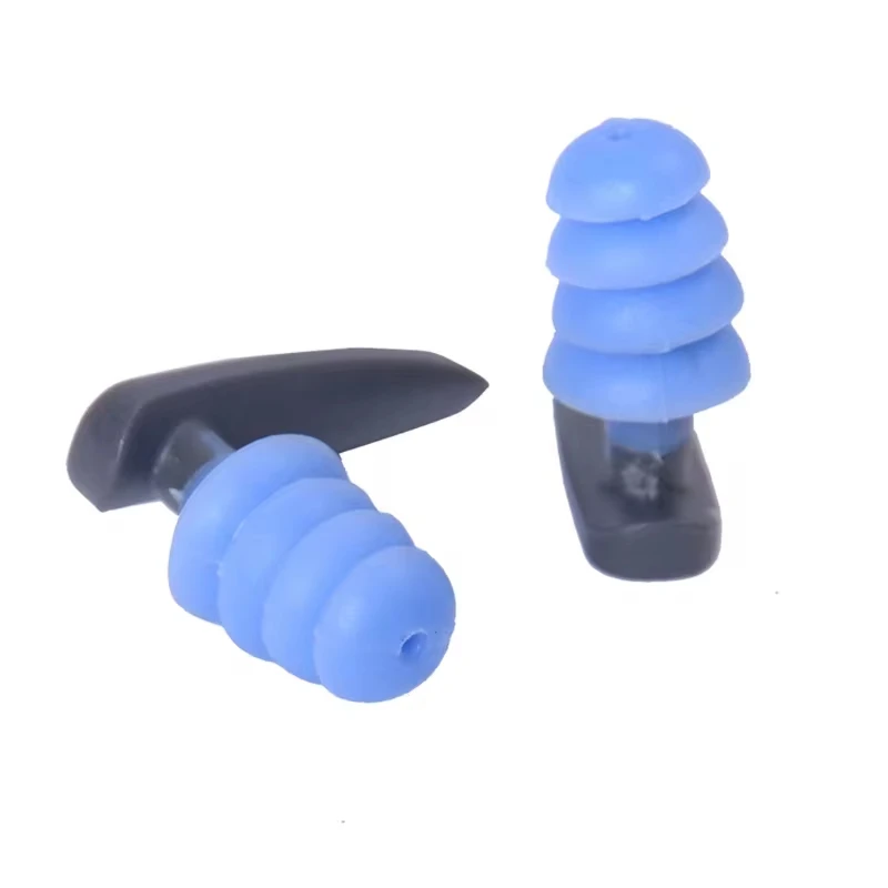 Silicone Swimming Ear Plugs Waterproof Noise Cancelling Reusable Earplugs Drop Shipping