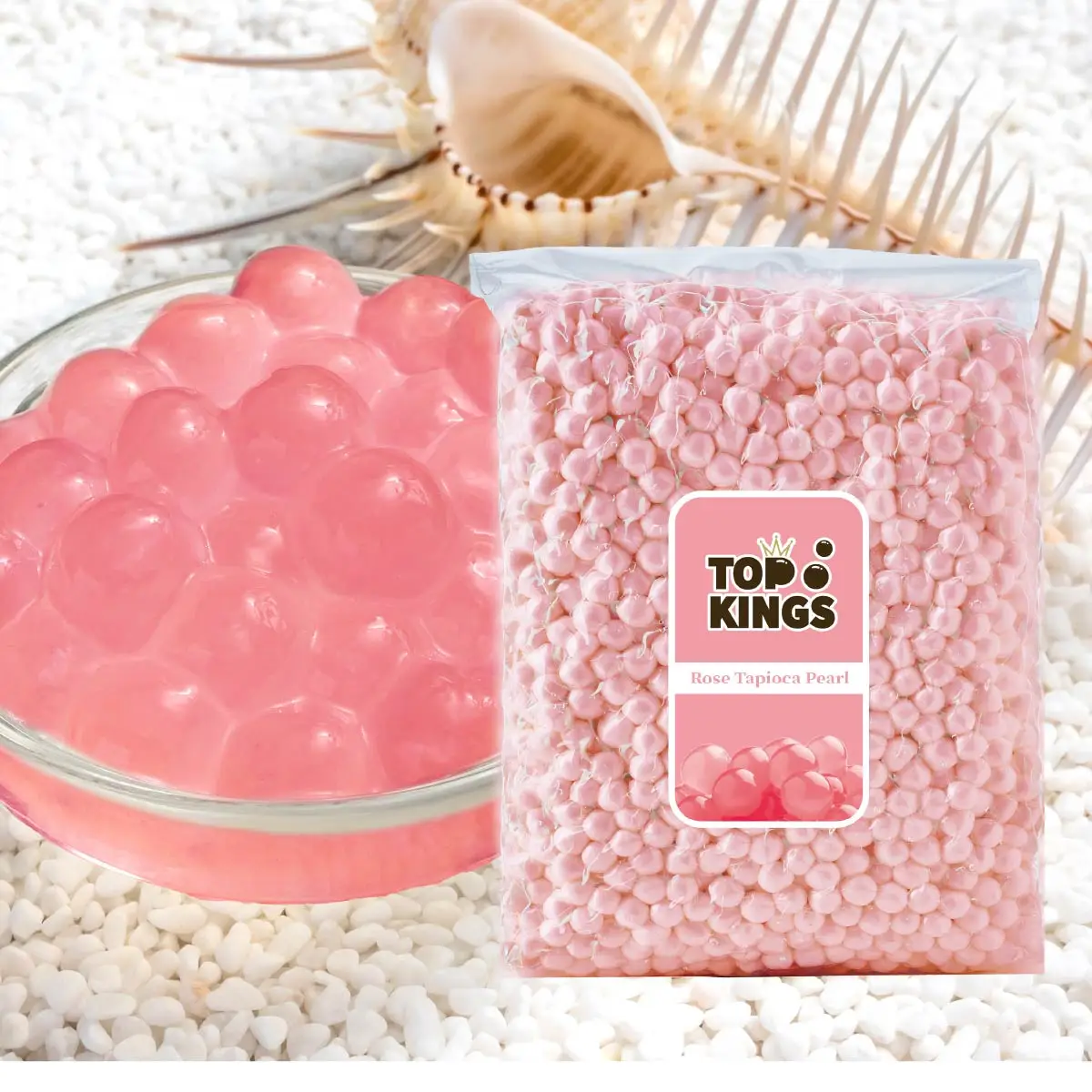 Rose Tapioca Pearl boba pearls