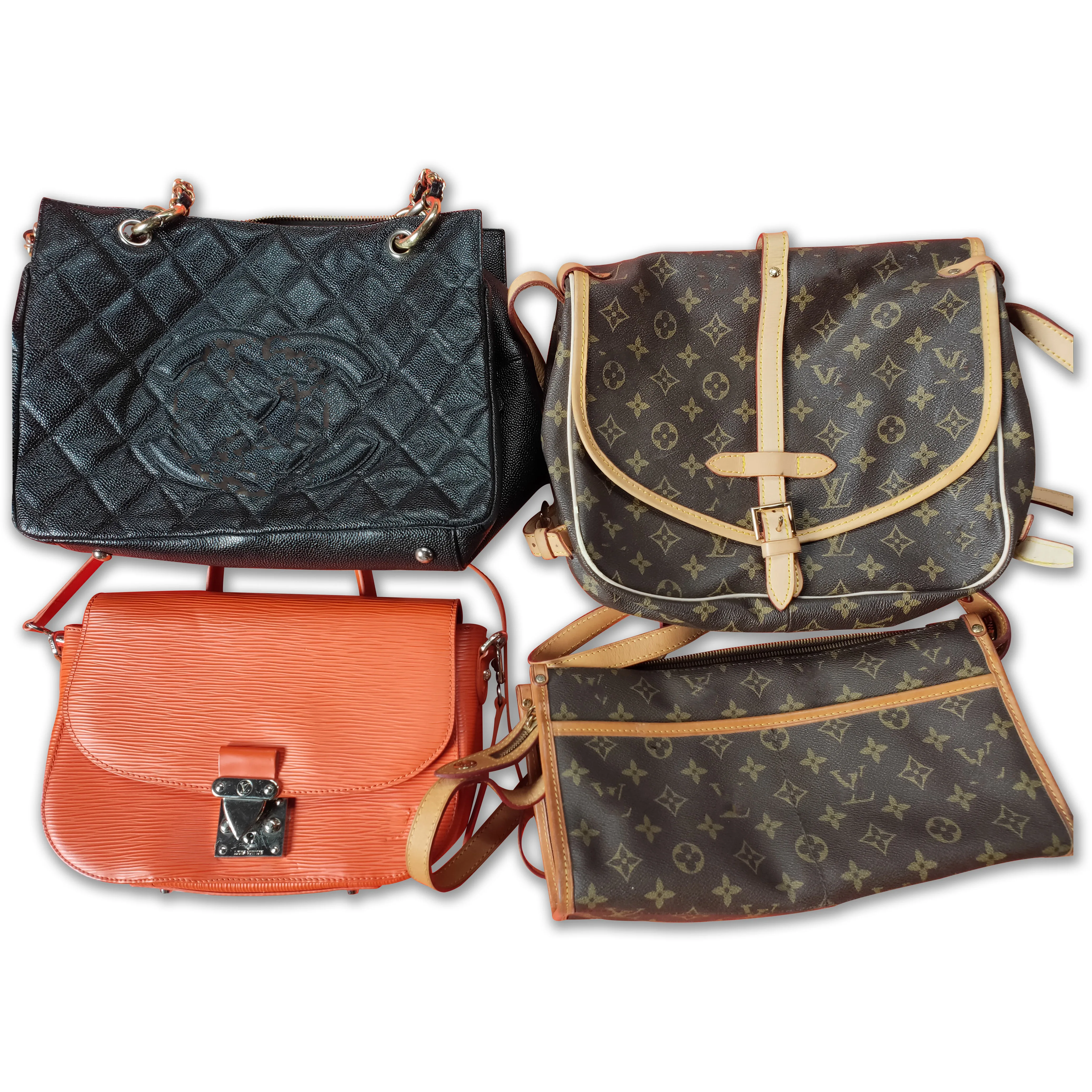 Used Premium Original Ladies Bags Second Hand Women Handbags Used Mixed Branded Fashion Handbag