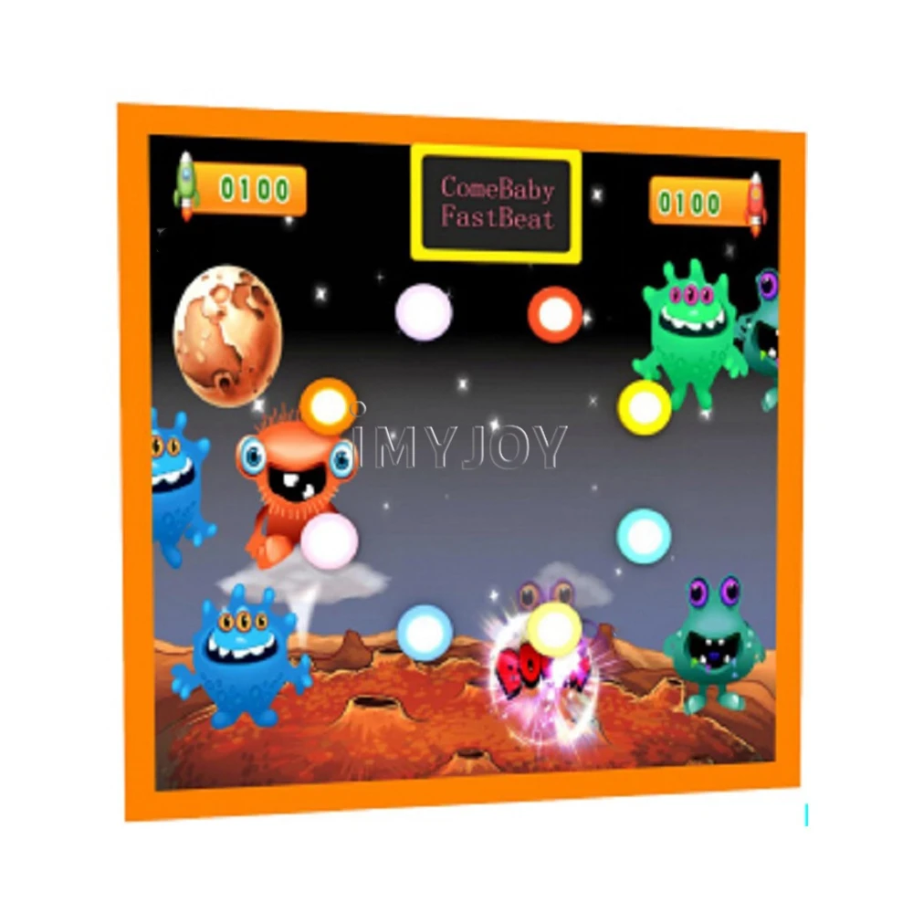 Two Player Quick Hand-Eye Catch The Light Battle Trampoline Rapid Response Reaction Time Challenge Visual Speed Game