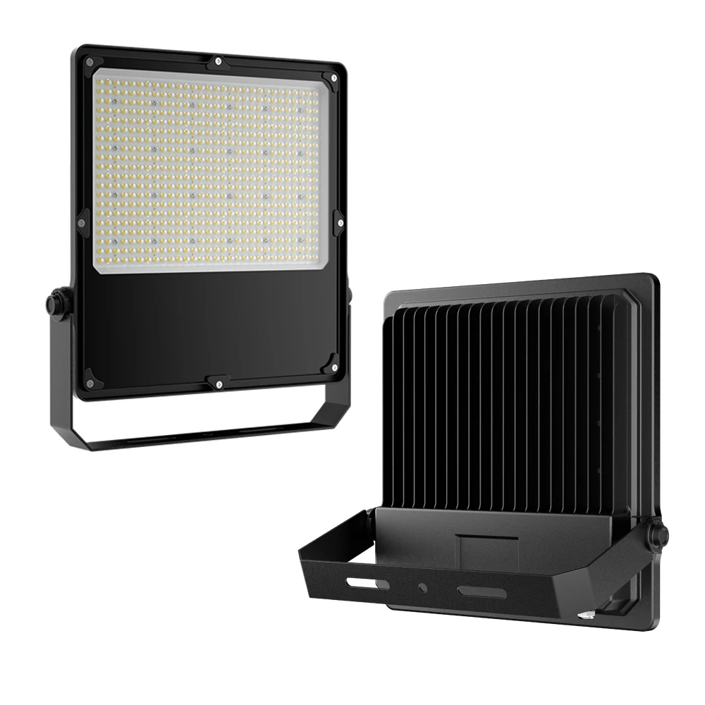 High lumen industrial ip66 waterproof die-cast aluminum alloy smd slim 50w 100w 150 watt 200w 250w 300w led outdoor flood light