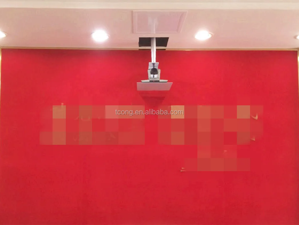 Телескопическая потолочная камера с подъемом, скрытое потолочное крепление для камеры видеонаблюдения с одной вертикальной стойкой для путешествий, моторизованное крепление для камеры 3 м