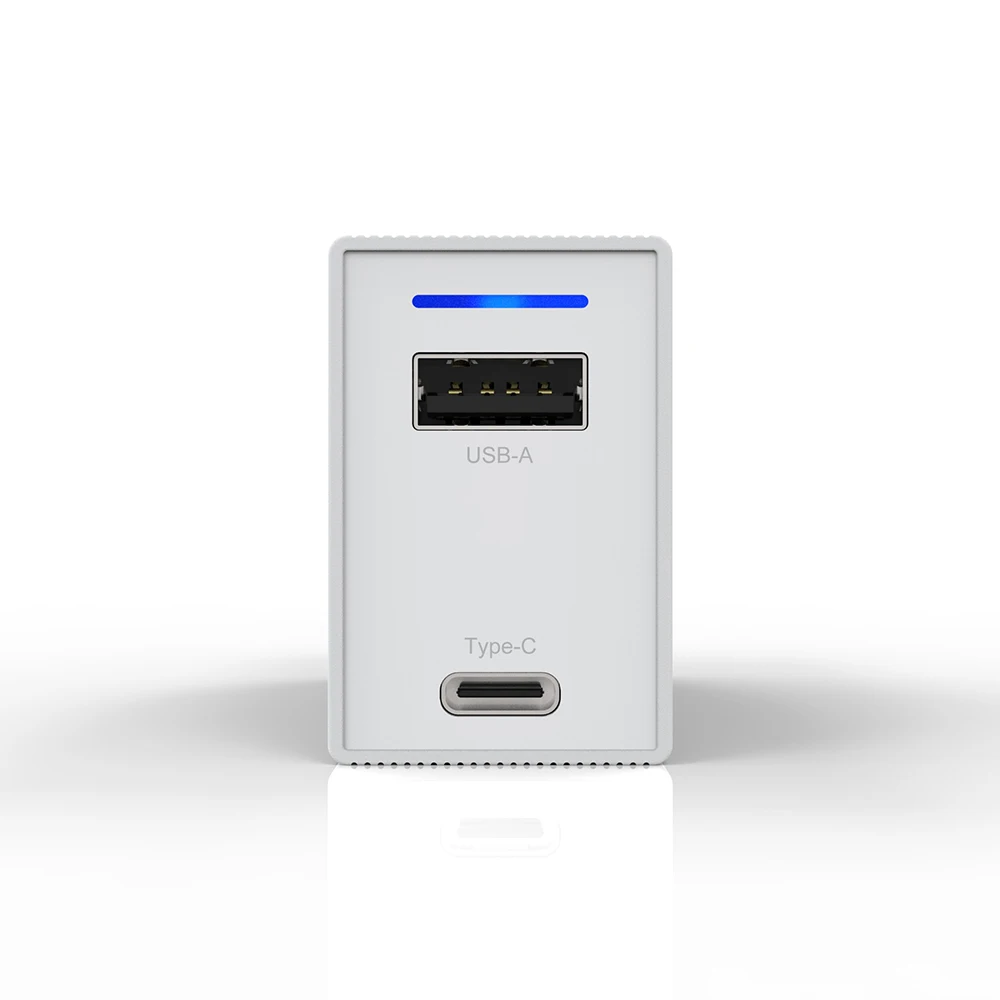 
Best selling in 2019 AOI 65W GaN USB PD and QC 3.0 phone 11 charger phone 12v battery charger 