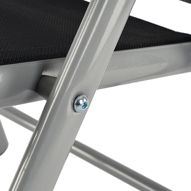 
Wholesale Aluminium Textilener Adjustable Easy Store 7 Position Out Door Chairs 