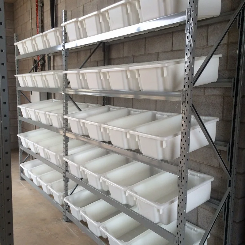 
High Quality Long Span Shelving Medium duty bin Rack 