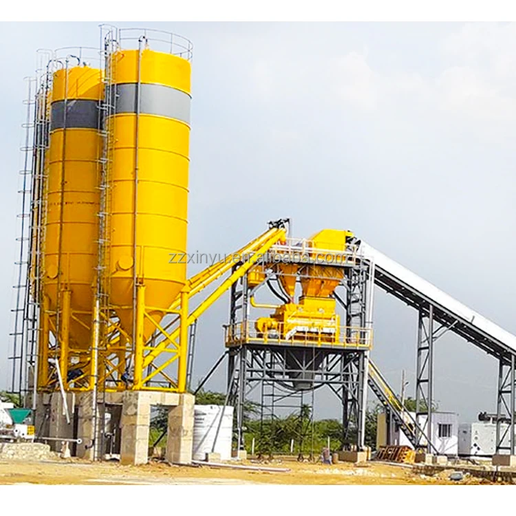 Concrete mixing plant manufacturer concrete batching plant concrete mixer cement silo construction machine