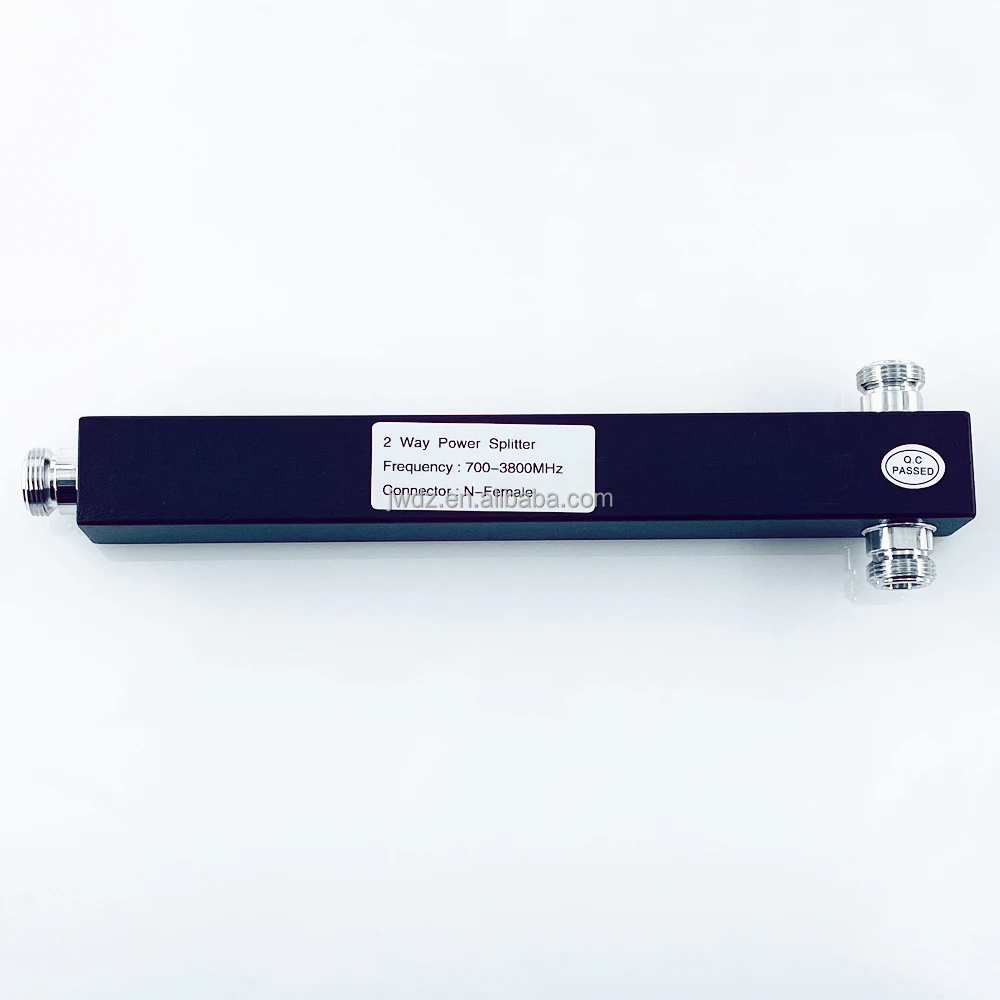 High quality,Low PIM 698-3800MHz (N Female) 2 Way Power Divider Power Splitter 700-3800MHz